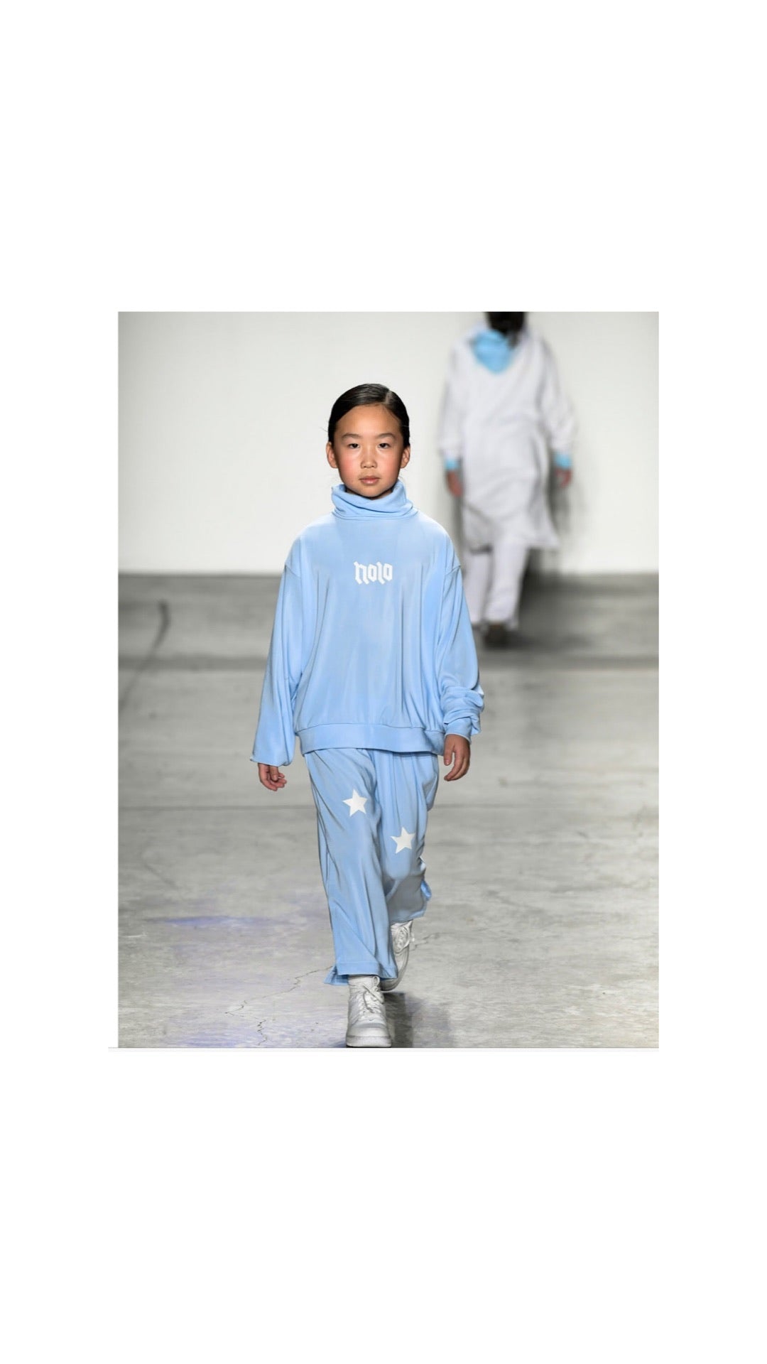 Baby blue sweater