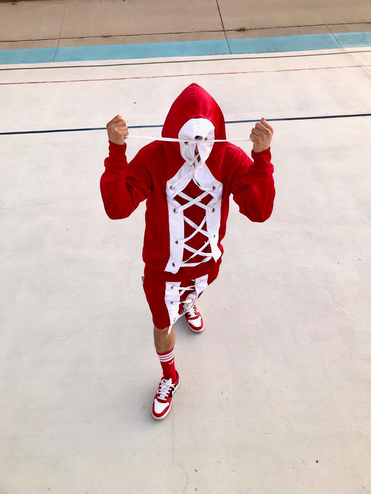 Laced hoodie