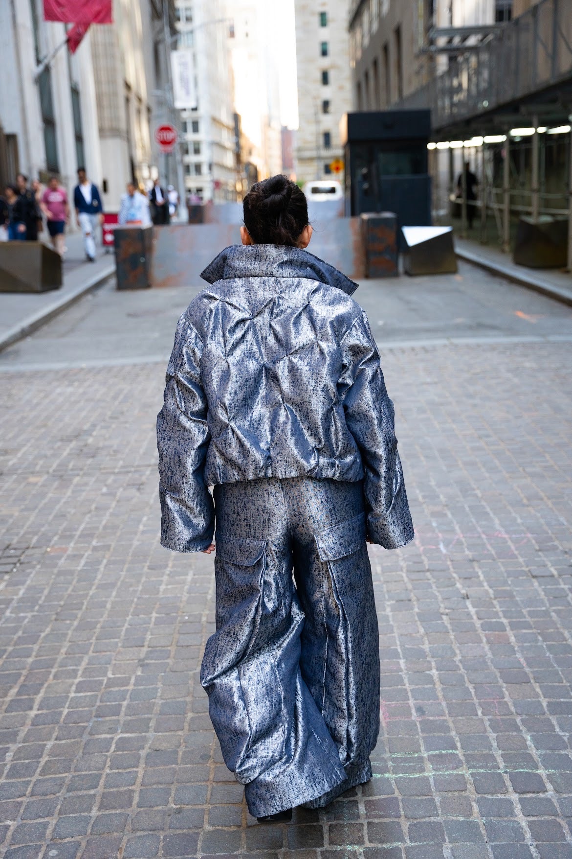 Bright wrinkled Jacket