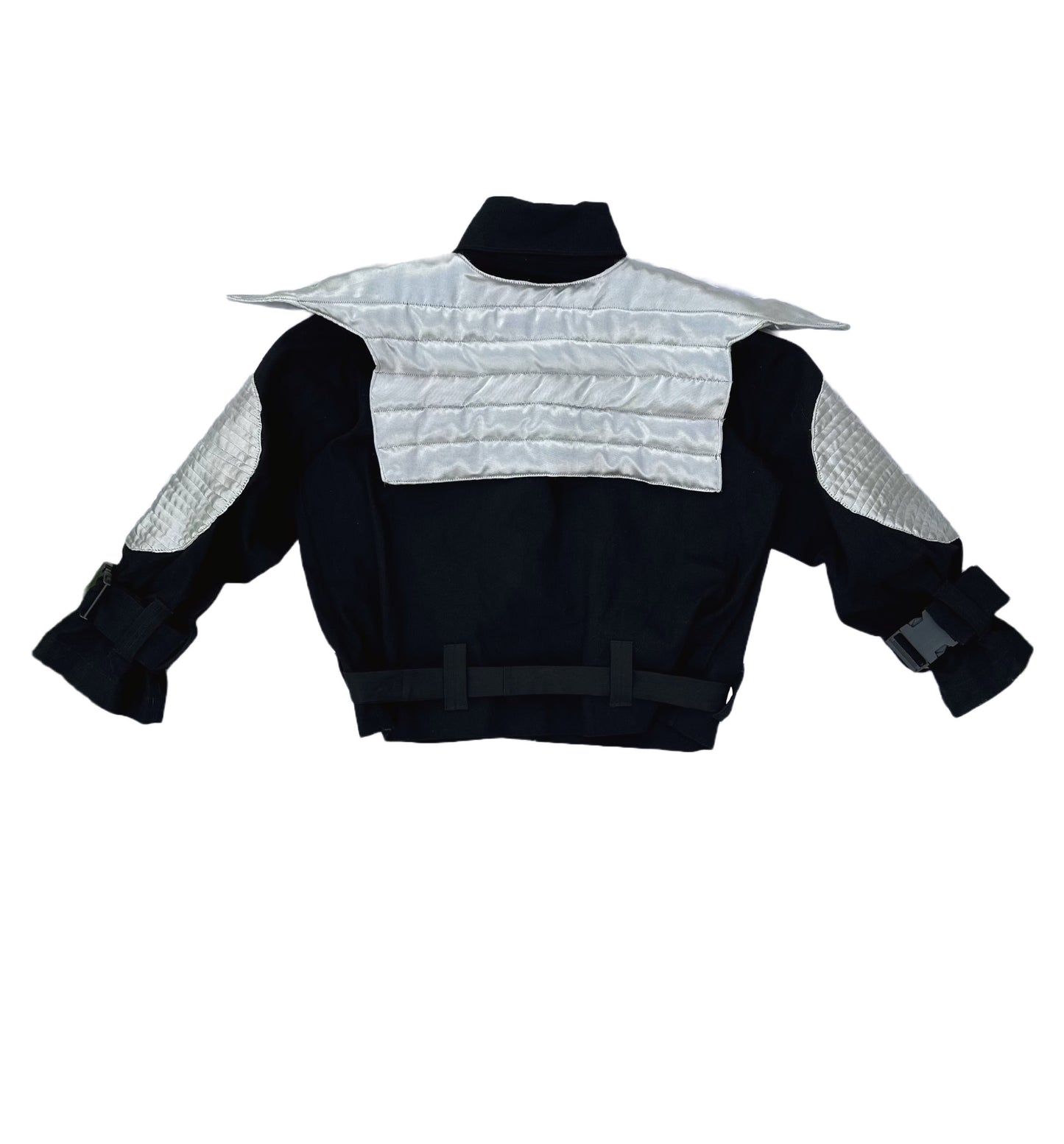 Black silver jacket
