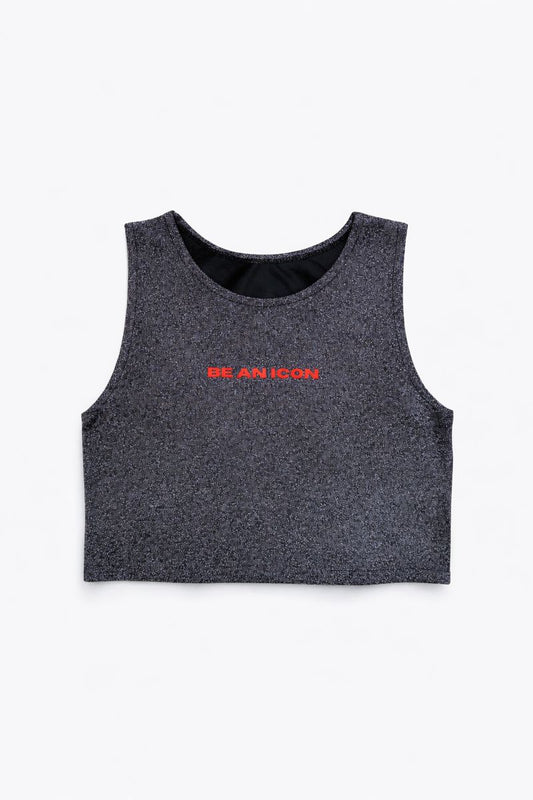 Silver top Be an icon